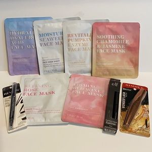 Face Mask & Makeup Bundle Eyeliner & Mascara